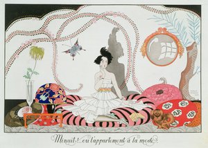 Meia-noite! ou O Apartamento da Moda de Georges Barbier