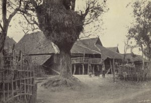 Birmânia: Em Kengtung (foto a p/b) de Georges Bertin Scott