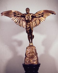 A Conquista do Ar (bronze) de Georges Colin