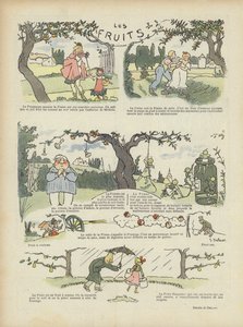 Frutos. Ilustração para o riso