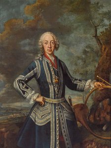 Maximilian III Joseph em traje de caça (óleo sobre tela)