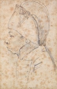 François Hanriot (1761-94) (lápis sobre papel) de Georges Francois Gabriel