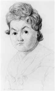 Mulher louca por amor, ilustração de um tratado inédito de Jean Etienne Dominique Esquirol (1772-1840) sobre os lunáticos do asilo de Salpetriere, c.1818