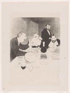 Mannen aan tafel tijdens een diner Ele é condecorado e seus amigos lhe oferecem um banquete (título original) Os grandes espetáculos da natureza; a vida de Mr. Any (título original da série)