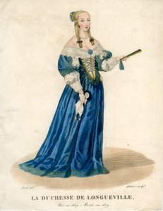 Anne Genevieve de Bourbon-Conde, Duquesa de Longueville, Anne de Bretagne, início do século XIX.