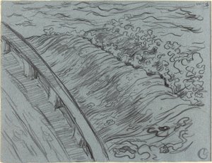 O mar na borda de um barco, Bretanha de Georges Lacombe