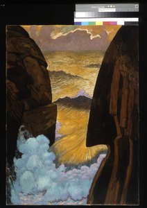 Vorhor, A Onda Verde (tempera de ovo sobre tela)