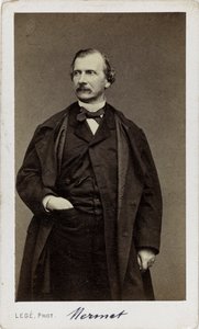 Retrato do Compositor Auguste Mermet 1810-1889. de Georges Mathurin Legé