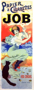 Papel de cigarro de trabalho. Cartaz de Georges Meunier de Georges Meunier