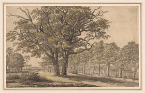 Paisagem, primeira metade do século XIX. de Georges Michel