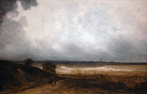 Paisagem com figuras. de Georges Michel