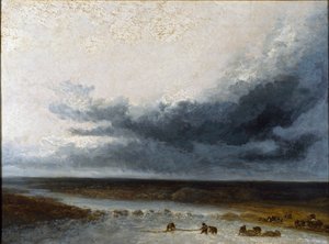 Paisagem com Pescadores na Boca do Rio, início do século XIX