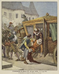 O assassinato do rei Henrique IV da França, 14 de maio de 1610