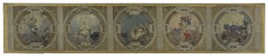 Esboço para a Galeria Lobau da Câmara Municipal de Paris: Arte. História. Filosofia. A Revolução Francesa. A ciência de Georges Picard