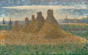Palheiros, c. 1882. de Georges Pierre Seurat