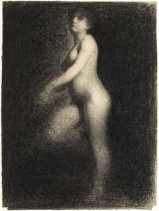 Nu, ca 1881-1882. de Georges Pierre Seurat