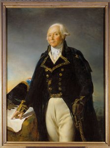 Retrato de François Christophe Kellermann (1735-1820), Duque de Valmy, General em Chefe da Arma de Pintura Moselle por Georges Rouget (1784-1869) 1792 Dim. 1,35 x 1 m de Georges Rouget