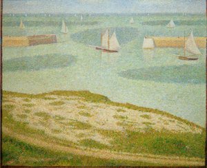 Port-en-Bessin, entrada para o porto externo de Georges Seurat