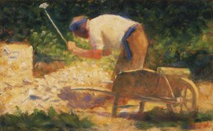 O quebrador de pedras de Georges Seurat