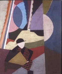 Homem com uma Bengala de Georges Valmier