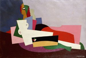 Nu reclinado, 1923