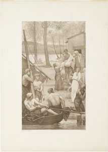 Vida Pastoral de Santa Genoveva (painel esquerdo)