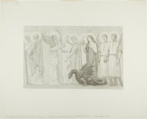 Vida Pastoral de Santa Geneviève (painel da direita)
