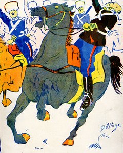 Bulgária Mobilizando suas tropas para a guerra, 1908.