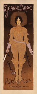 Joana d&39;Arc, 1896 de Georges de Feure