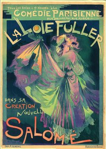 Loie Fuller como Salomé, 1895.