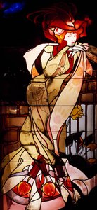 figura feminina de Georges de Feure