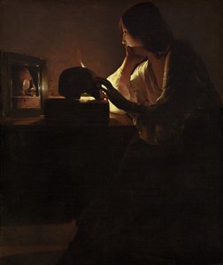 A Madalena Arrependida, c. 16351640. de Georges de La Tour