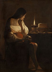 A arrependida Maria Madalena de Georges de La Tour