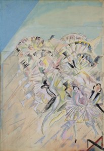 Cenografia para a opereta Girofle-Giroflia de Ch. Lecocq, 1922