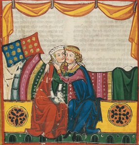 Hugo von Werenwag, do Codex Manesse, 1305-15 (42640388224) de Georgia Levan Ramishvili from Tbilisi