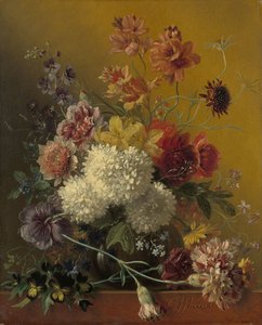 Natureza morta com flores