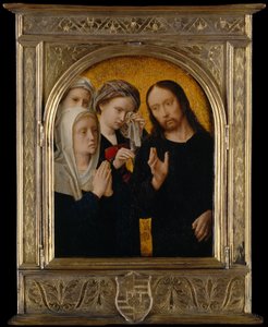 Cristo Despedindo-se de Sua Mãe, c. 1500. de Gerard David