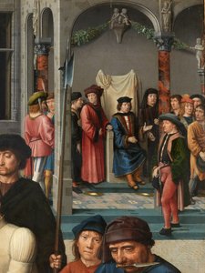 Detalhe do esfolamento de Sisamnes