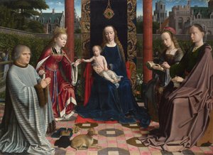 A Virgem e o Menino com os Santos e Doadores, c. 1510