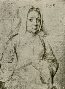 Jovem, final do século XV-XVI, 1908. de Gerard David