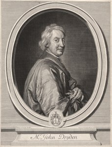 John Dryden (1631-1707) de Gérard Edelinck