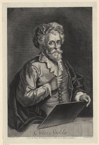 Retrato de Jacques Bénigne Bossuet de Gérard Edelinck
