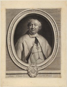 Retrato de Nicolas Parfaict de Gérard Edelinck