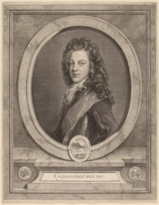 Jaime III, Príncipe de Gales de Gerard Edelinck after François de Troy