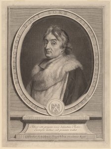 Nicolas de Blampignon de Gerard Edelinck after Joseph Vivien