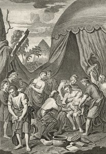 A circuncisão de Cristo, 1762 de Gerard Hoet