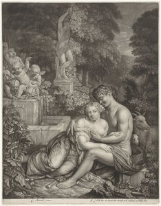 Vertumnus e Pomona de Gerard Valck