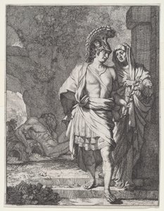 Enéias e a Sibila de Gerard de Lairesse