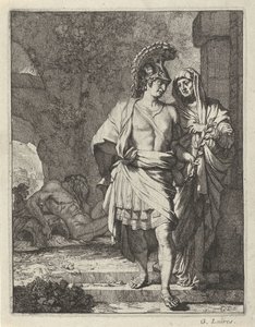 Enéas e a Sibila de Cumae de Gerard de Lairesse