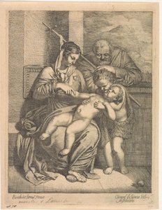 A Sagrada Família com João Baptista de Gerard de Lairesse
